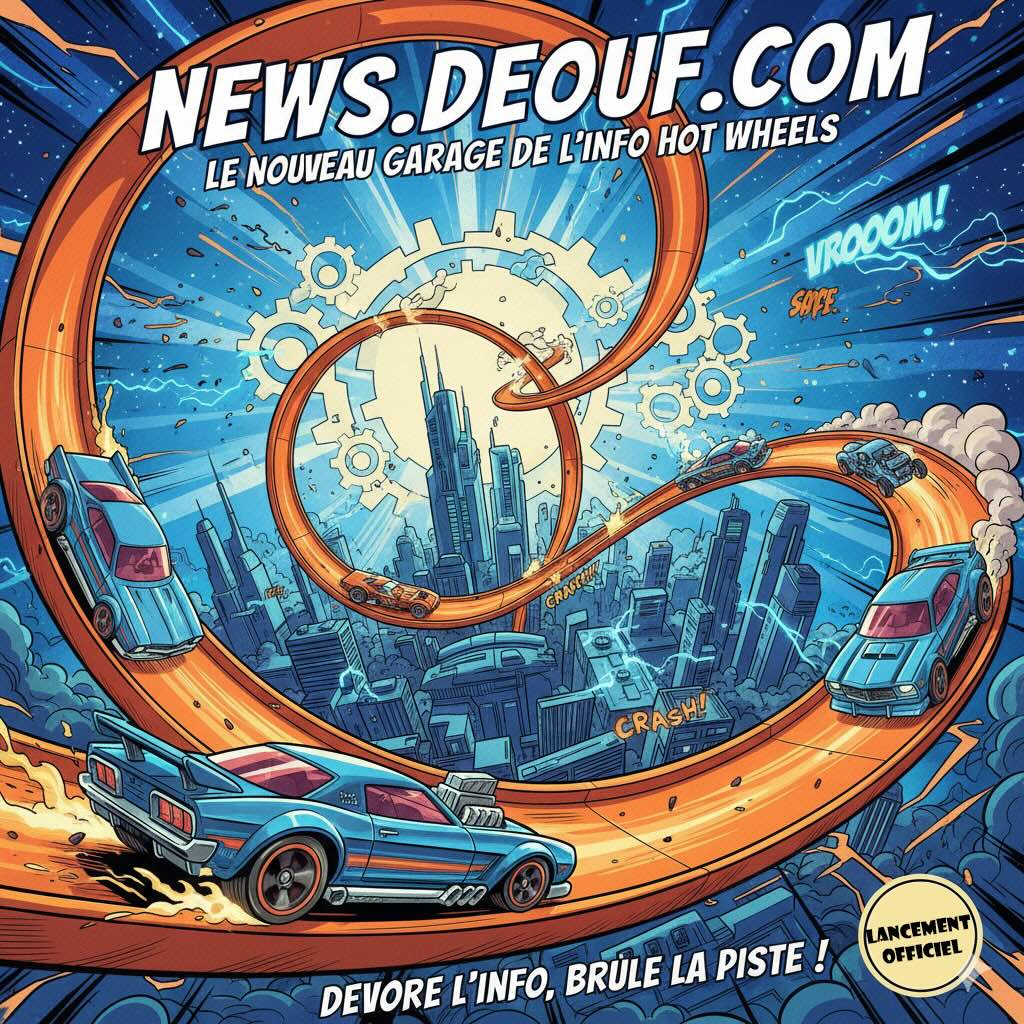 News.deouf.com ! Le garage de l&rsquo;info Hot Wheels